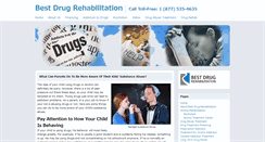 Desktop Screenshot of bestdrugrehab.biz